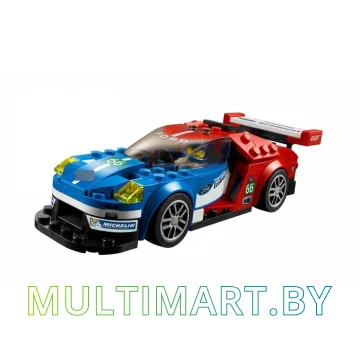 Конструктор Lepin 28004 Ford GT и 1966 Ford GT40 (395 деталей) картинка 3
